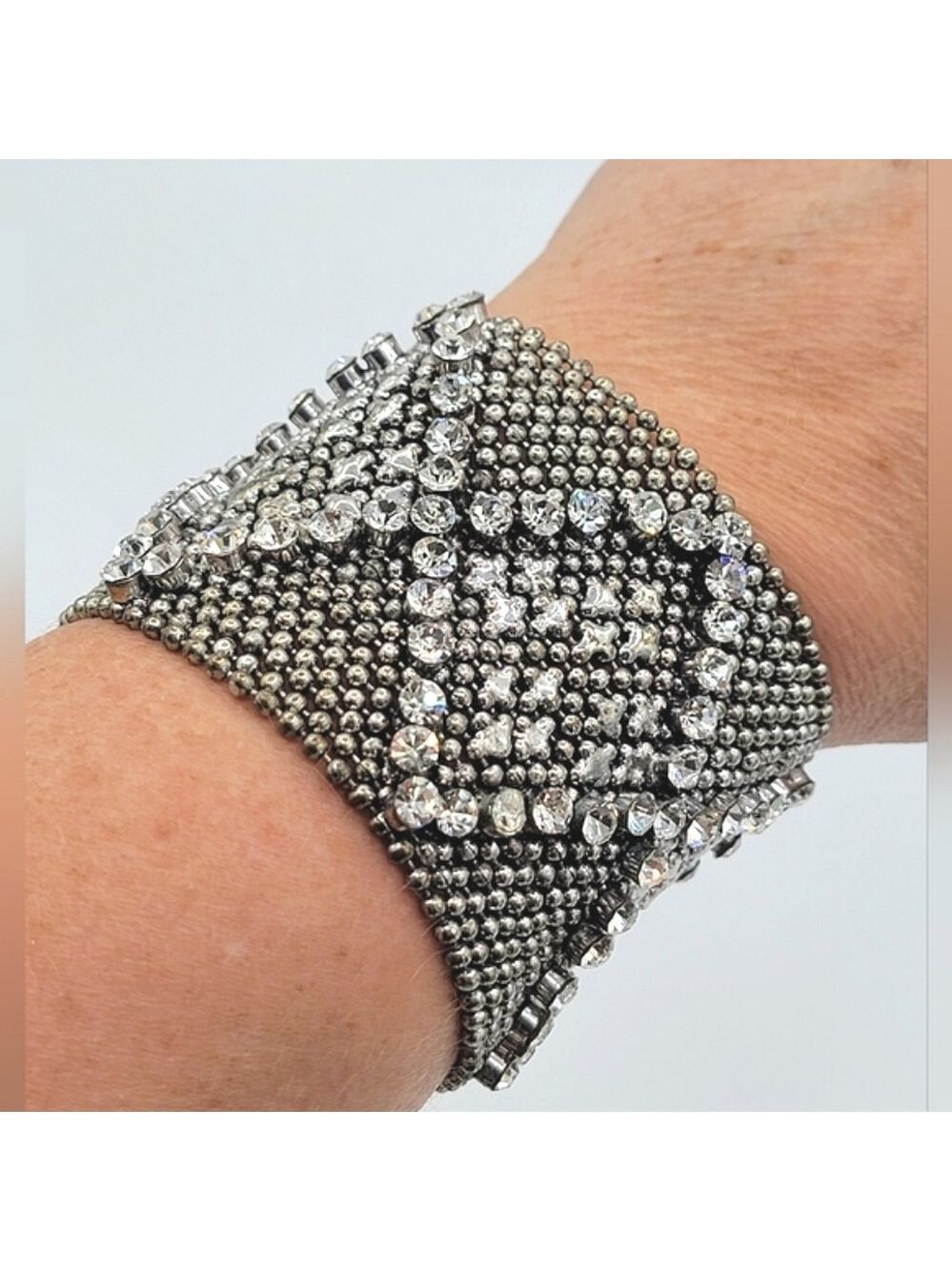 Liquid Metal Mesh Bracelet #2336